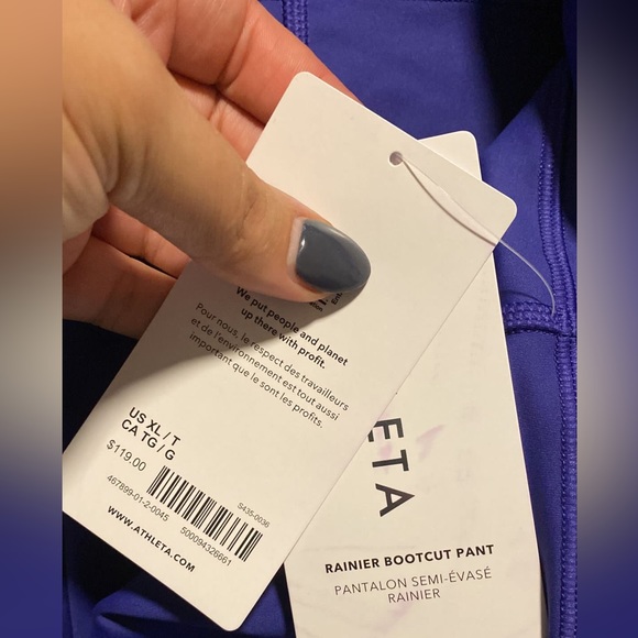 ATHLETA Rainier Bootcut Pant // Noble Blue #467899 - Picture 8 of 13